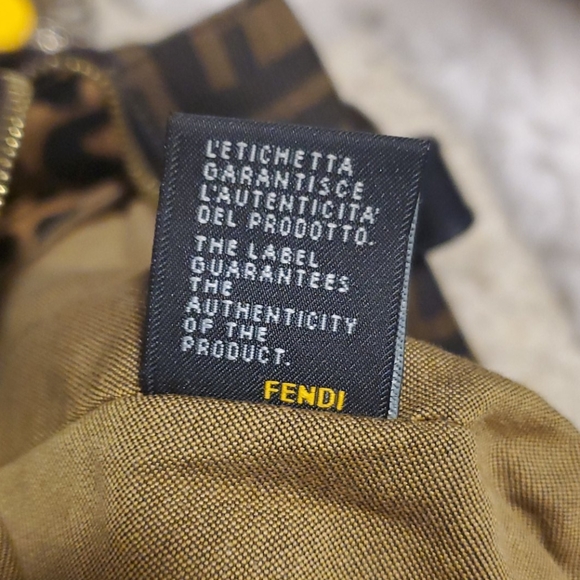 Fendi Zucca Leopard shoulder bag - Picture 9 of 12